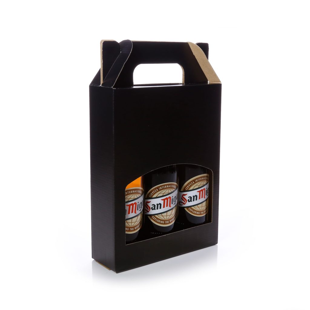 Beer / Cider Bottle Gift Box - DB72BL - Packaging for Retail