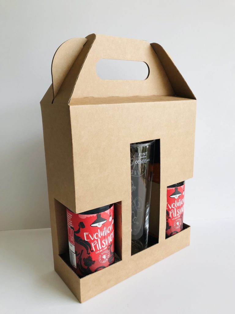 Beer Beer / Cider Bottle Gift Box DB250 Packaging for Retail