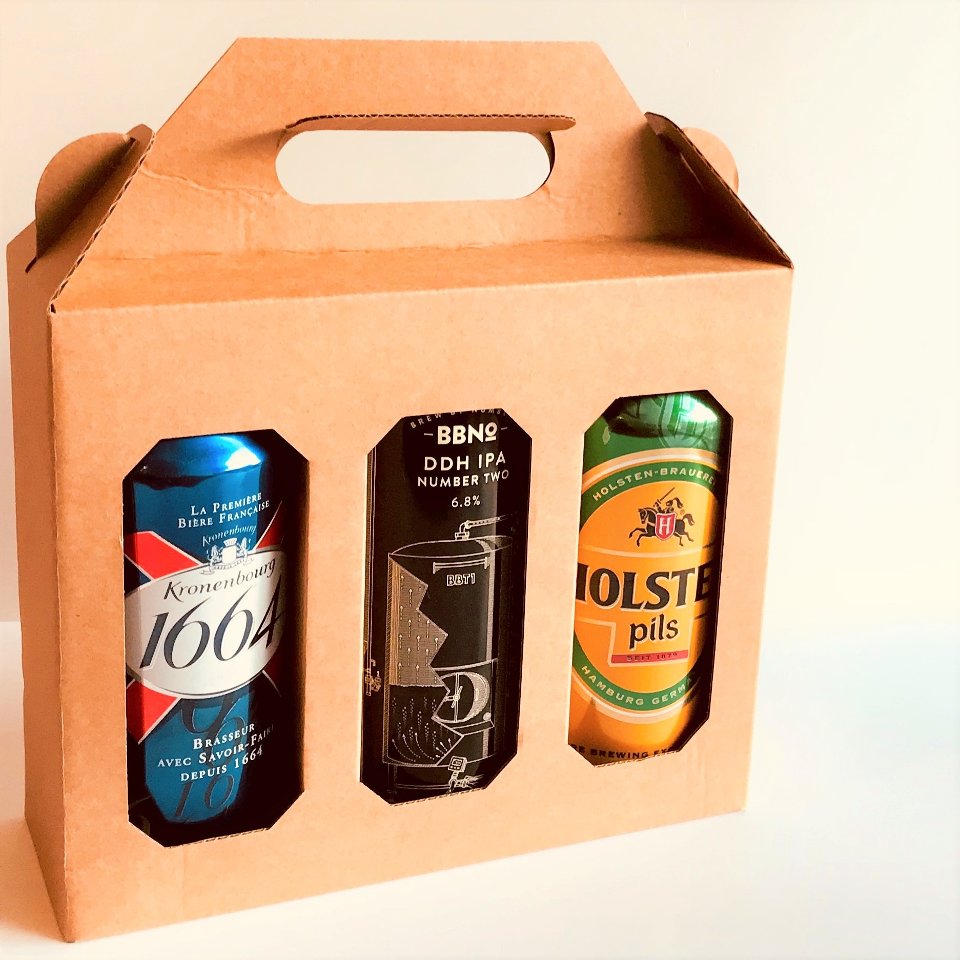 Beer or Cider 3 x 440ml or 500ml Can Gift Pack – DB11C – Packaging for ...